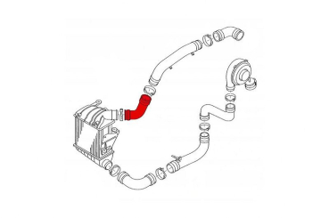 43SKV004 ESEN SKV Ladeluftschlauch
