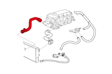 24SKV250 ESEN SKV Kühlerschlauch