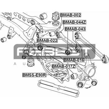 BMAB-017Z LAGER FÜR HINTERZAPFEN FÜR BMW. OE-Vergleichsnummern: 33326775552
