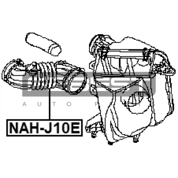 NAH-J10E ROHR FÜR LUFTFILTER