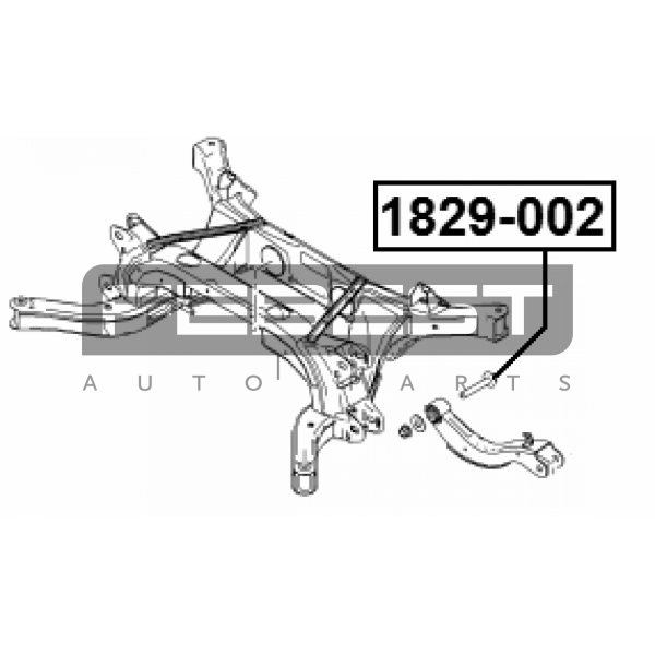 1829-002 EXZENTERSCHRAUBE FÜR OPEL,CHEVROLET,DAEWOO. OE-Vergleichsnummern: 4819274,95471155,95471155