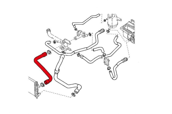 24SKV225 ESEN SKV Kühlerschlauch